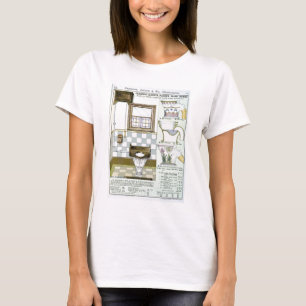 衛生製品のカタログからのOkeanosの戸棚 Tシャツ