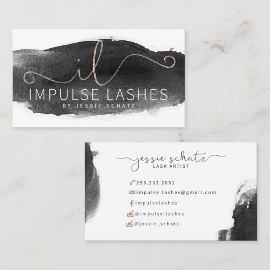 衝動は名刺を打ちます 名刺 (正面/裏面)