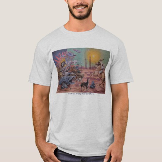 衝撃および畏怖 Tシャツ (正面)