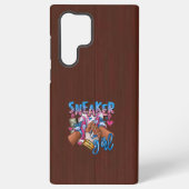 衝撃に耐えるSamsung 6.7インチアスリート用ケース。 Samsung Galaxyケース (裏面)