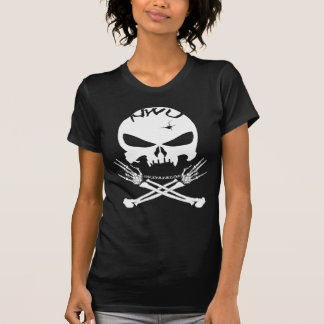 衝撃のロジャーの暗い女性のTシャツ Tシャツ