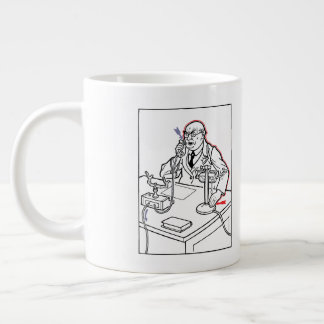 衝撃の電話 ジャンボコーヒーマグカップ