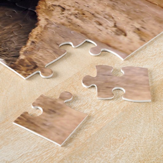 衝撃を与えられたリス ジグソーパズル (側面)