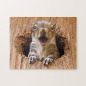 衝撃を与えられたリス ジグソーパズル (横)