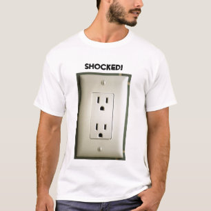 衝撃を与えられる Tシャツ