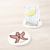 衝撃を受けたヒトデ、MeWarriorWoman on Twitch コースター (側面)