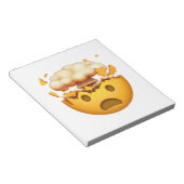 衝撃を受けた顔の頭部を爆発させる – Emoji ノートパッド (アングル)