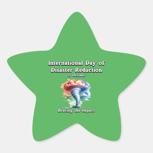 衝撃を和らげる。 星シール (正面)