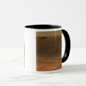 衝撃クレーター耐久火星の表面 マグカップ (正面右)