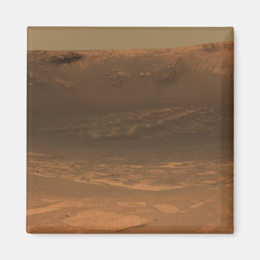 衝撃クレーター耐久火星の表面 マグネット (正面)