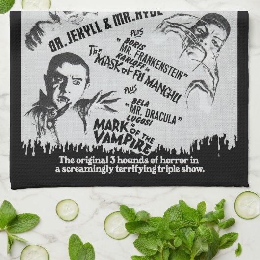 衝撃タオルのスーパースター キッチンタオル (折り畳み)