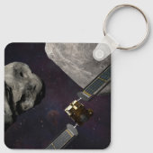 衝撃前のダーツ宇宙船とリュシカベ キーホルダー (裏面)