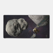 衝撃前のダーツ宇宙船とリュシカベ デスクマット (正面)