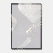 衝撃前のダーツ宇宙船とリュシカベ ポストイット (正面)