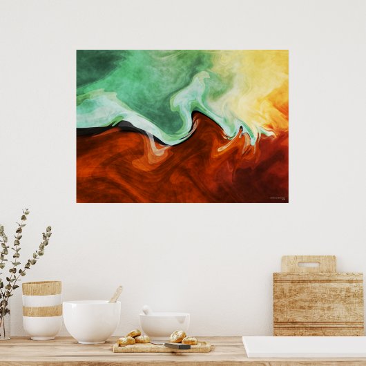 衝撃波 ポスター (キッチン)