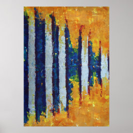 衝撃波、音波、モダン抽象芸術ファインアート ポスター