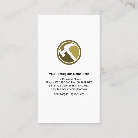 衝撃的な光絵を描るレンガ造りの壁の男 名刺 (裏面)