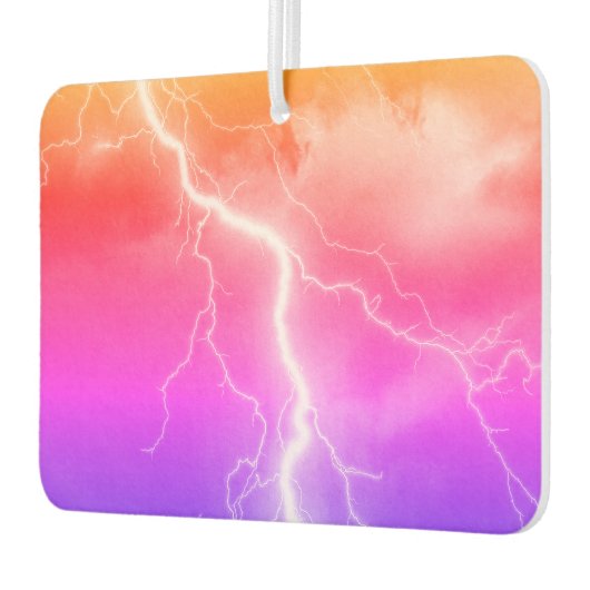 衝撃的な稲妻ストライキ カーエアーフレッシュナー (左)