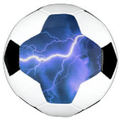 衝撃的な稲妻ストライキ サッカーボール (回転)