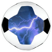 衝撃的な稲妻ストライキ サッカーボール (回転)