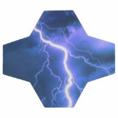 衝撃的な稲妻ストライキ サッカーボール (フラット)