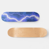 衝撃的な稲妻ストライキ スケートボード (横)