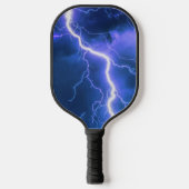 衝撃的な稲妻ストライキ ピックルボールラケット (正面)