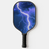 衝撃的な稲妻ストライキ ピックルボールラケット (裏面)