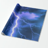 衝撃的な稲妻ストライキ ラッピングペーパー (アンロールド)