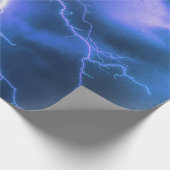 衝撃的な稲妻ストライキ ラッピングペーパー (角)