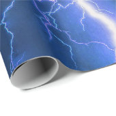 衝撃的な稲妻ストライキ ラッピングペーパー (ロールコーナー)