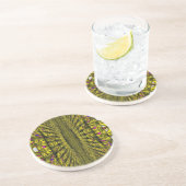 衝撃的な金ゴールドと紫 コースター (側面)