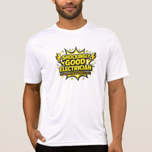 衝撃的に優れた電気技工 保証付き返金 Tシャツ