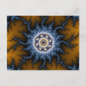 衝撃 – フラクタルはがき ポストカード (正面)