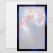 衝突するアンテナ銀河系 便箋 (正面/裏面)