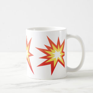 衝突の記号Emoji コーヒーマグカップ
