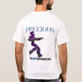 衝突のPDのワイシャツ Tシャツ (裏面)