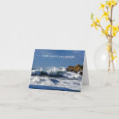 衝突は大きいSur -メッセージカードで振ります カード (黄色い花)