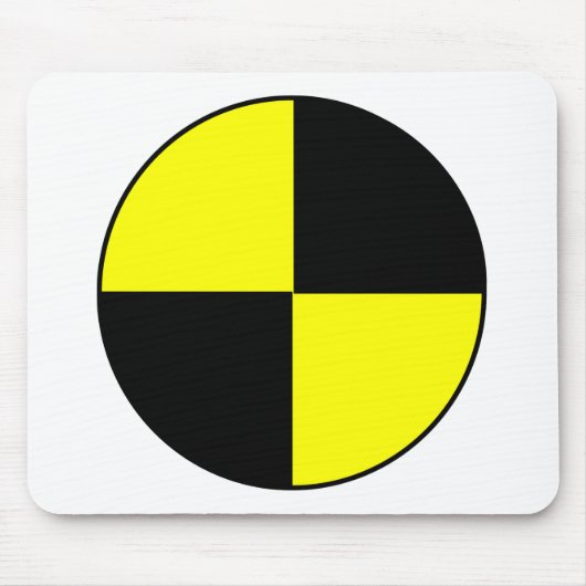 衝突テスト マウスパッド (正面)