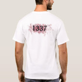 衝突ポイント1337年 Tシャツ (裏面)
