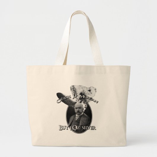 衝突JPモーガン ラージトートバッグ (正面)