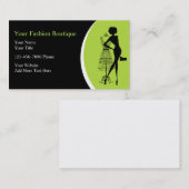 衣料ブティック名刺 名刺 (正面/裏面)