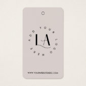 衣料モダンエレガント価格ラベルのロつるゴラベル (正面)