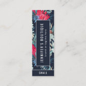 衣料ラベルスモールビジネスボタニカルプライスラベル コーリングカード