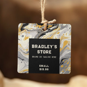 衣料ラベルスモールビジネスモダン抽象芸術 コーリングカード