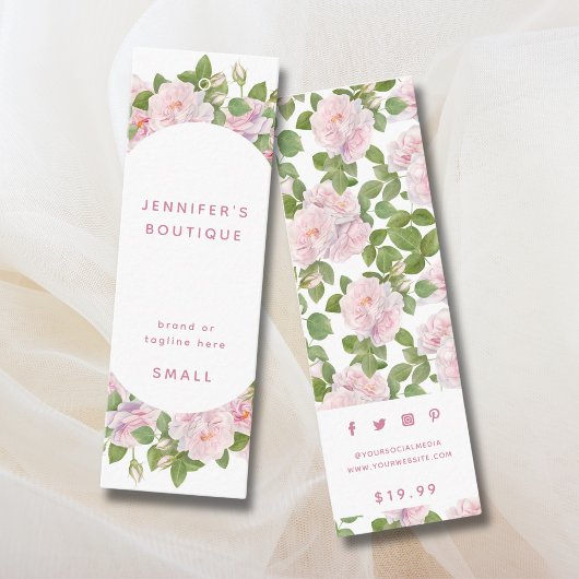 衣料ラベルスモールビジネスラグジュアリーバラ価格ラベル コーリングカード