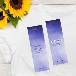 衣料ラベルスモールビジネスラグジュアリープライスラベル コーリングカード