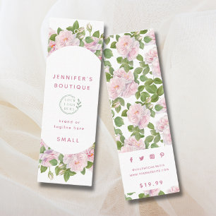 衣料ラベルスモールビジネスロゴバラ価格ラベル コーリングカード