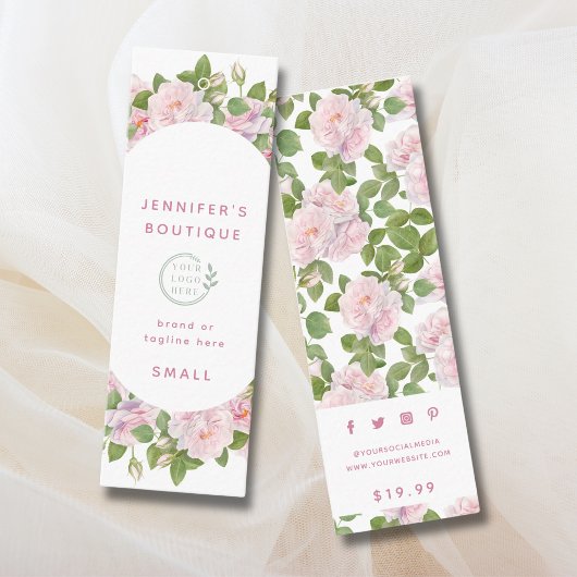 衣料ラベルスモールビジネスロゴバラ価格ラベル コーリングカード