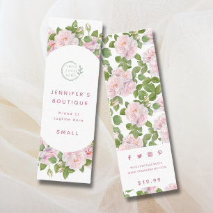 衣料ラベルスモールビジネスロゴバラ価格ラベル コーリングカード